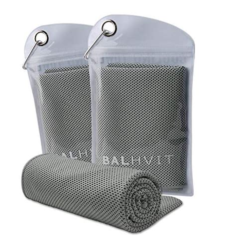Balhvit 2 Pack Instant Relief Cooling Towel For Neck Ice Towel