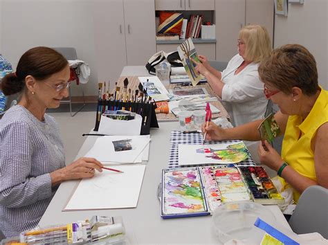 arts and crafts watercolors sudbury senior center
