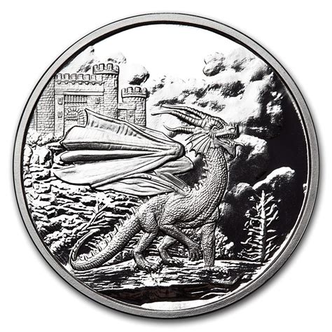 Buy 1 Oz Silver Proof Round Celtic Lore Welsh Red Dragon Apmex