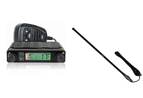 Learn more about gme track GME UHF TX3120s 80CH RADIO+CH5T BLACK UHF RADIO ANTENNA