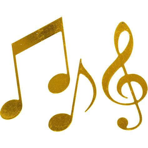 Gold Music Notes Clipart 20 Free Cliparts Download Images On