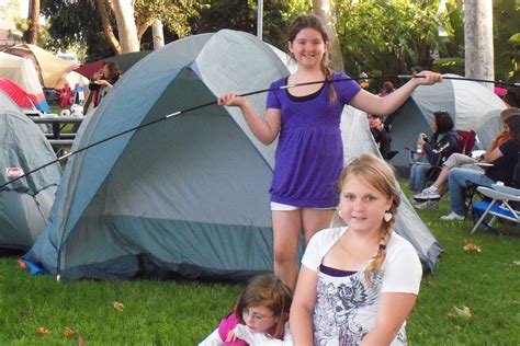Huntington Beach Girl Scout Troop Our First Real Camping Trip