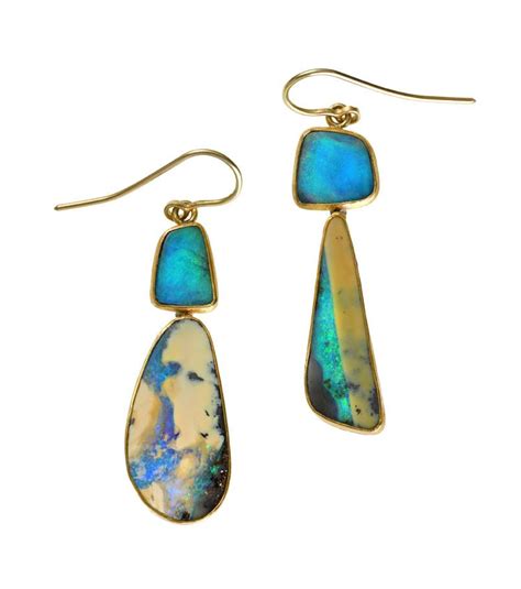Judy Geib Plus Alpha Catalog 34 Totems In Opal Boulder Opal Jewelry Jewelry Art Lapidary