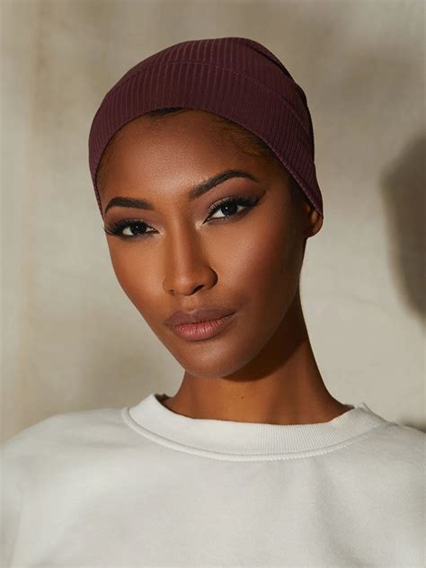 muslim ribbed inner hijab cap underscarf turban women tube islamic clothing muslim fashion