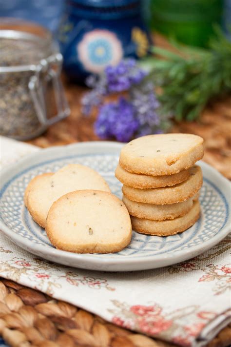 Honey Lavender Shortbread Cookies Tide And Thyme