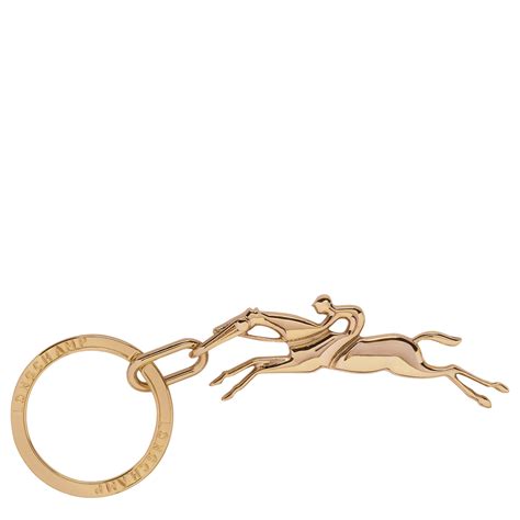 Cavalier Longchamp Key Rings Very Pale Gold Other Longchamp Us