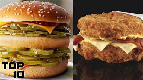 Top 10 Discontinued Fast Food Items We Need To Bring Back Now Youtube