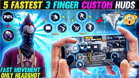 ⚡5 Fastest 3 Finger Custom Hud Settings Three Finger Custom Hud Free