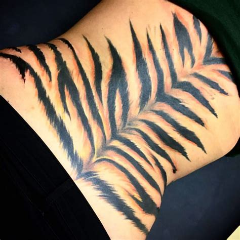 Tiger Stripe Tattoo Design
