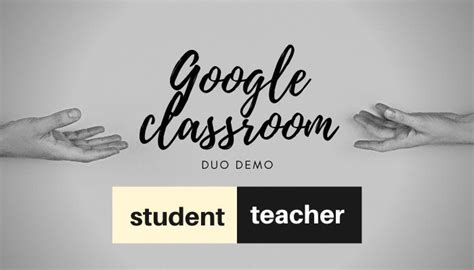 Google Classroom Bootcamp Duo Demo: Student and Teacher ...