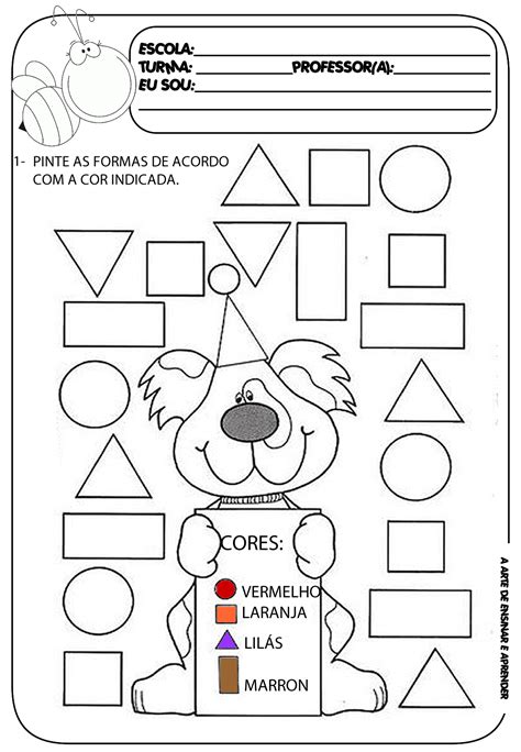 Atividade De Triangulo Para Educação Infantil