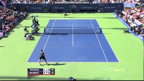 Andy Murray Vs Jo Wilfried Tsonga Us Open 2014 R4 Highlights Hd Youtube