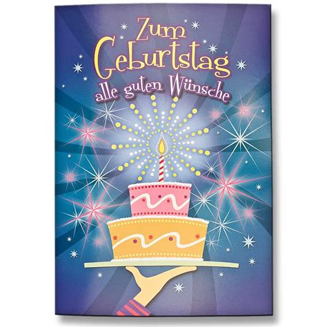 Geburtstagskarten kostenlos als pdf ausdrucken. Geburtstagskarte Zum Geburtstag alle guten Wünsche Kart | eBay