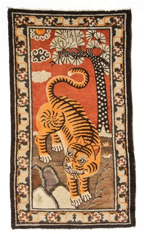 Mongolian Tiger Rug 5 3 X 3 0 Feb 23 2014 Material Culture In