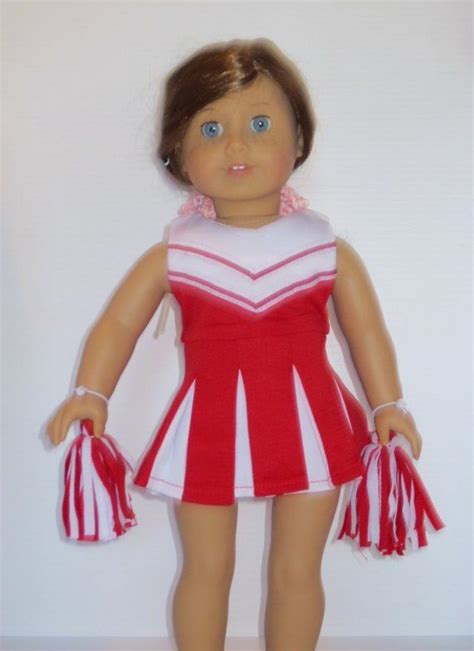 18 In Doll Cheerleading Outfit Doll Clothes American Girl American Girl Clothes American Girl