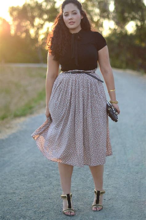 The It List Midi Skirts Curvy Outfits Curvy Fashion Plus Size Outfits