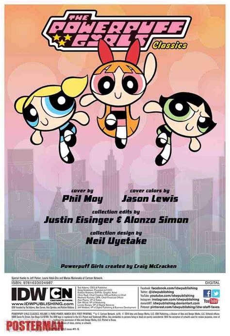 Powerpuff Girls Cartoon Poster Posterman