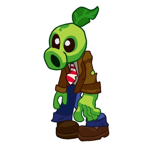 Zombotany Peashooter In Pvz3 Style By Bruh11928 On Deviantart