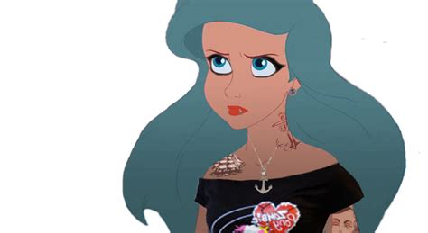 Punk Rock Ariel Goth Disney Princesses Emo Disney Goth Disney