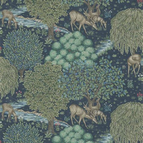 Morris And Co The Brook Wallpaper Uk
