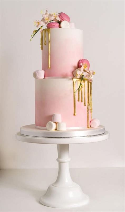Top 20 Yammy Drip Wedding Cakes Roses And Rings