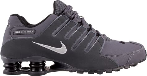 Nike Mens Shox Nz Shoes Size 80 Drk Greymtllc Ironantrhacite