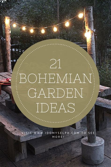 21 Bohemian Garden Ideas I Do Myself Bohemian Garden Garden Design
