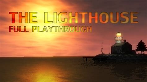 The Lighthouse Free Horror Game Full Playthrough Youtube