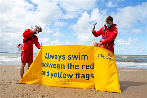 Rnli Lifeguards Return To Their Posts On Swansea Beaches Rnli