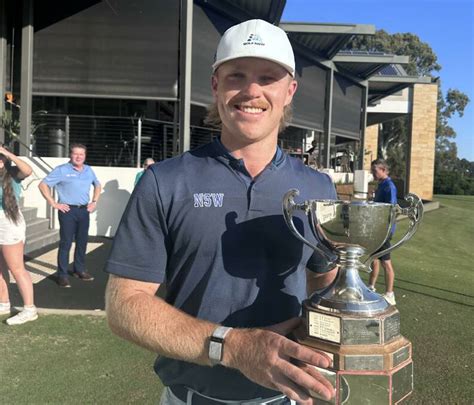 Golf Jye Pickin Earns Invite To Take On Pros At West Australian Open Newcastle Herald