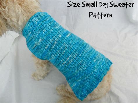 Free unique crochet dog sweater pattern design for small dogs. Simple dog sweater knitting pattern PDF small dog sweater