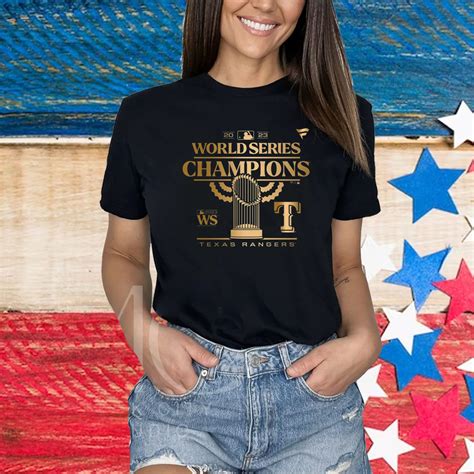 Texas Rangers World Series Champions 2023 T Shirt Reviewstees