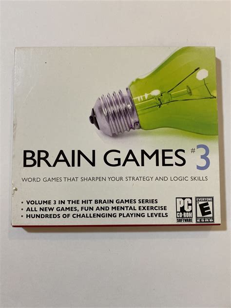 Brain Games Volume 3 2006 Word Games That Sharpen Your Strategy And