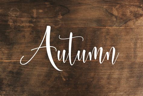 Autumn Decal Vinyl Decal Fall Decals Fall Decor Fall Etsy