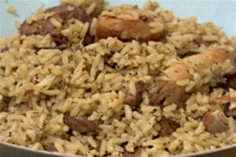 Make sure to add at least one cup of water: Cajun Chicken and Sausage Jambalaya Recipe | Food Network
