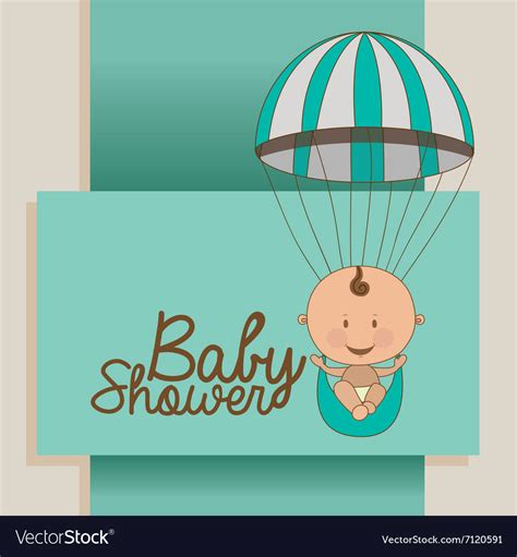 Baby Shower Design Royalty Free Vector Image Vectorstock