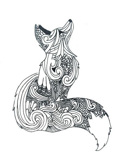 Pin By Rowan Wiley On Zorros Fox Coloring Page Animal Coloring Pages