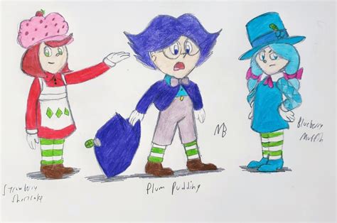 Strawberry Shortcake 1980s Character Reupload By Kobaltsteel On