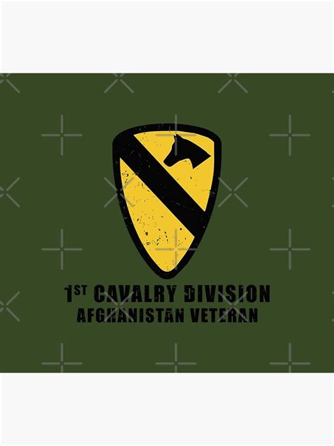 1st Cavalry Division Afghanistan Veteran Poster For Sale By
