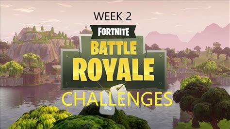 Fortnite Season 9 Week 2 Challenge Guide Youtube