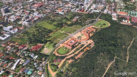 Tutorial to show how google earth can be used with the understanding region: Google Earth/Digital Globe Union Buildings in Pretoria ...