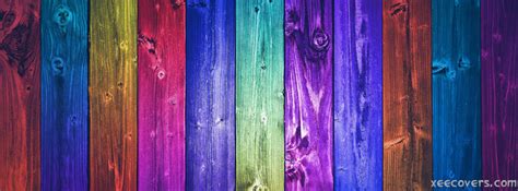 Colorful Wood Pieces Fb Cover Photo Xee Fb Covers