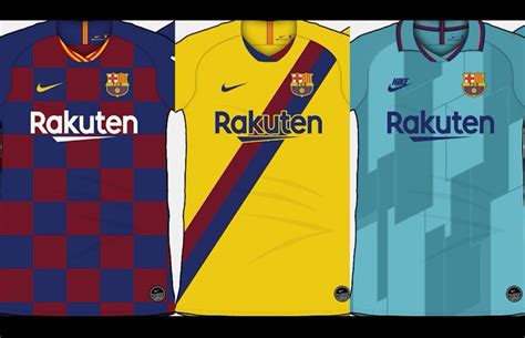 Fc Barcelone 20192020 Soccer Kits Football Kits Barcelona Sports