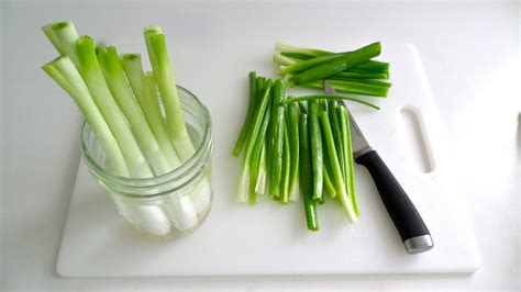 I got a shipment of spring onions in a csa box, so i sautéed them with swiss chard and served them on top of polenta, saving the scraps for my. Happily Rambling: Regrow Green Onions Tutorial