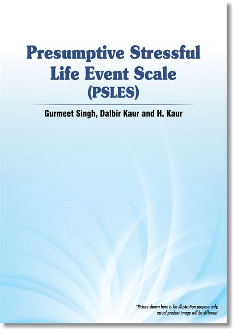 Presumptive Stressful Life Event Scale Psles