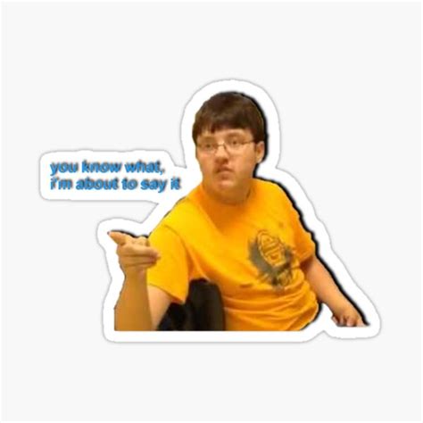 I Dont Care That You Broke Your Elbow Vine Sticker For Sale By