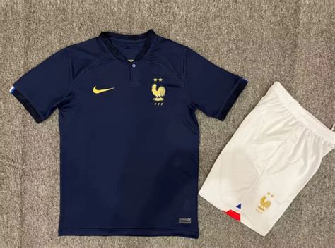 2022 World Cup France Football Jersey National Team Home Adult Football