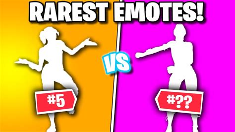 top 10 rarest emotes in fortnite bet you don t have these youtube