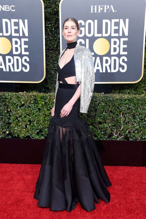 Rosamund Pike At Golden Globe Awards In Beverly Hills Hawtcelebs