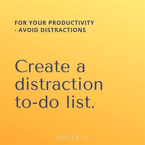 Daily Priorities Quotes Dont Get Distracted